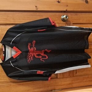 Men's mesh fireball tshirt XL